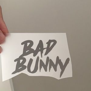 Bad bunny sticker